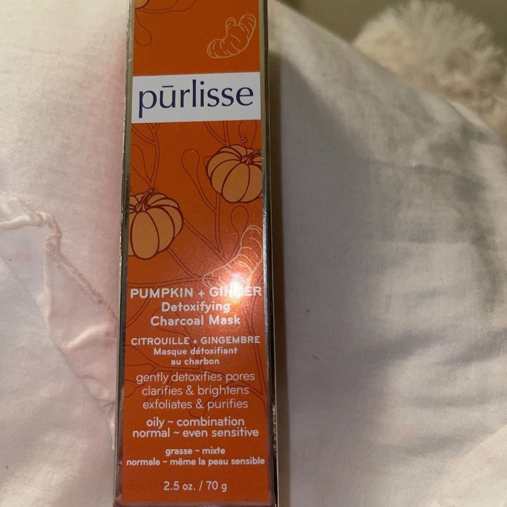 pumpkin ginger detoxifying mask brand new